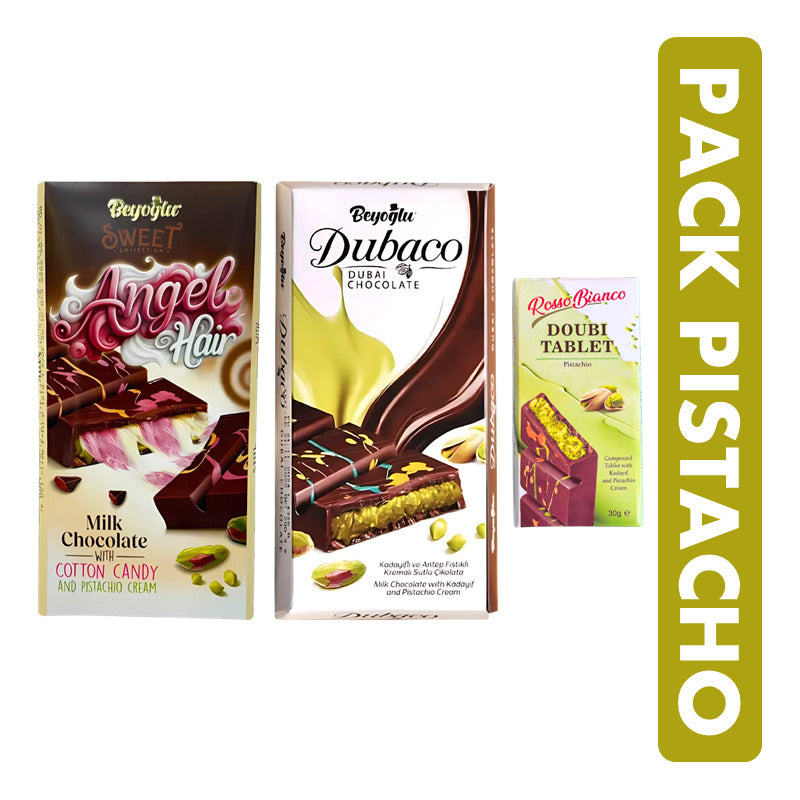 Chocolate Dubai + Pelo De Angel + Mini Dubai -especial Viral