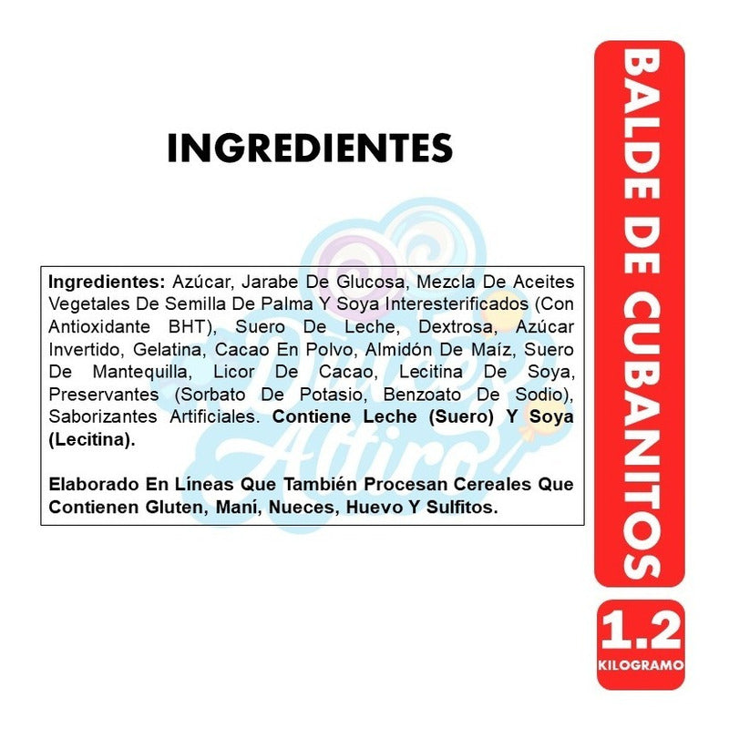 Balde De Cubanitos