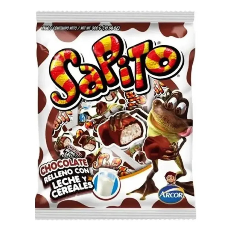 Sapito Chocolate Relleno De Arcor - Bolsa Con 30 Unidades