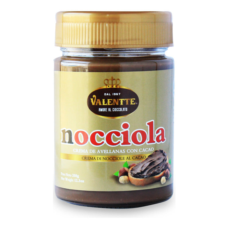 Nocciola - Crema De Avellanas En Frasco De Vidrio (350 Gr)