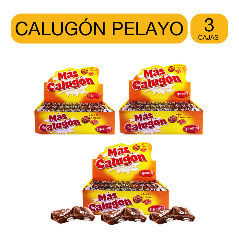 Calugón Pelayo Monroy - Pack De 3 Cajas De 80un Cada Una