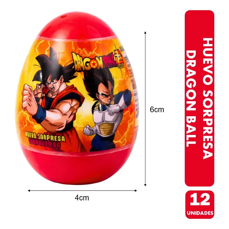 Huevo Sorpresa Dragon Ball (display 12 Unidades)