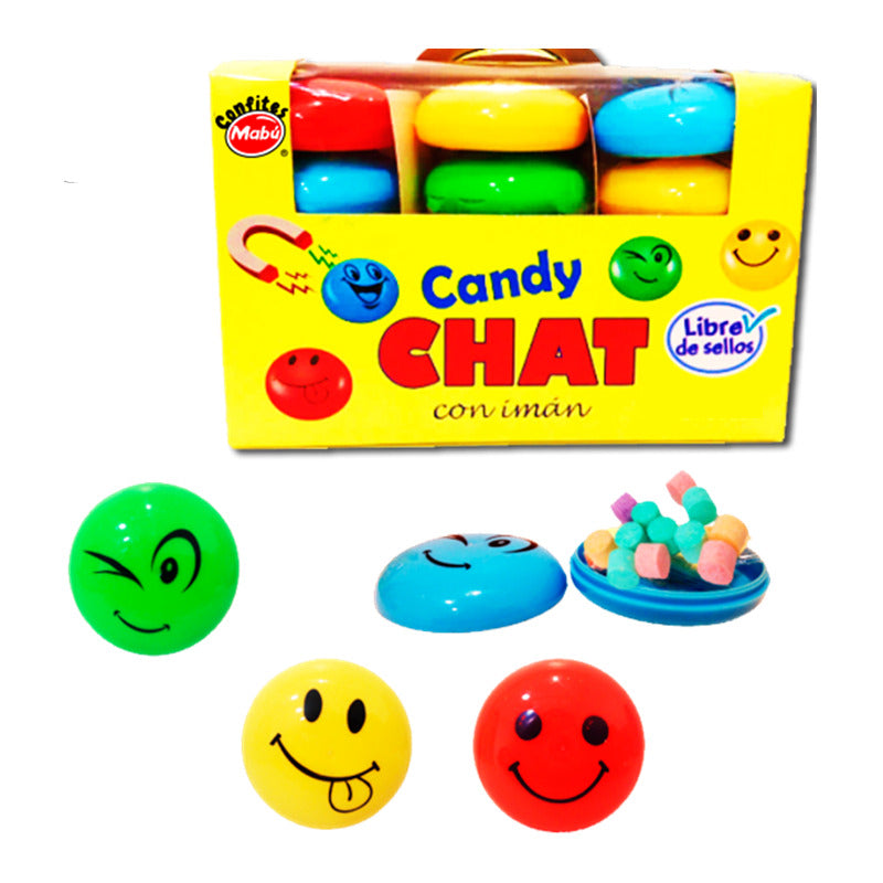 Candy Chat - Especial Dulces Cumpleaños (caja Con 24 Un)