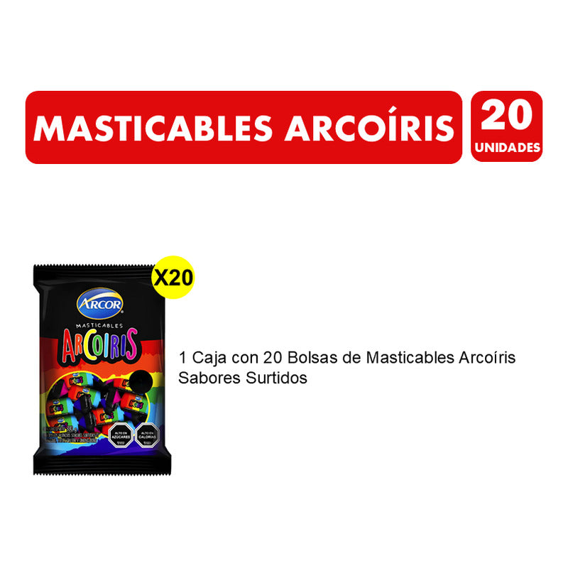Dulces Para Halloween - Masticables Arcoíris (por Mayor)