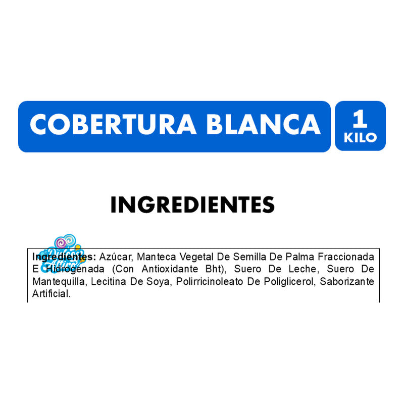 Cobertura Blanca De Alto Rendimiento Fruna (bolsa De 1 Kilo)