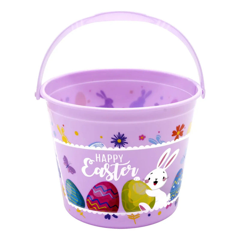 Canasta Para Huevitos De Pascua - Color Lila