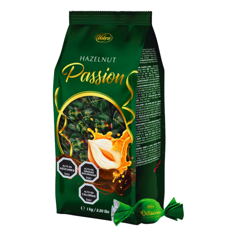 Bombones De Chocolate Rellenos Con Avellana Vobro (1kg)