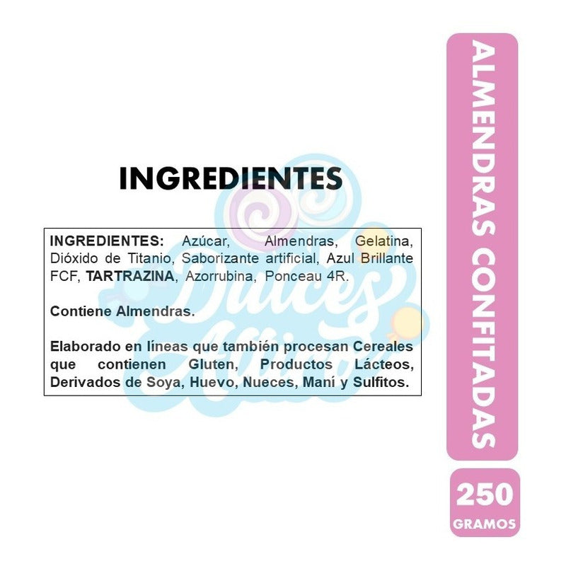 Almendras Confitadas Fruna 250 G