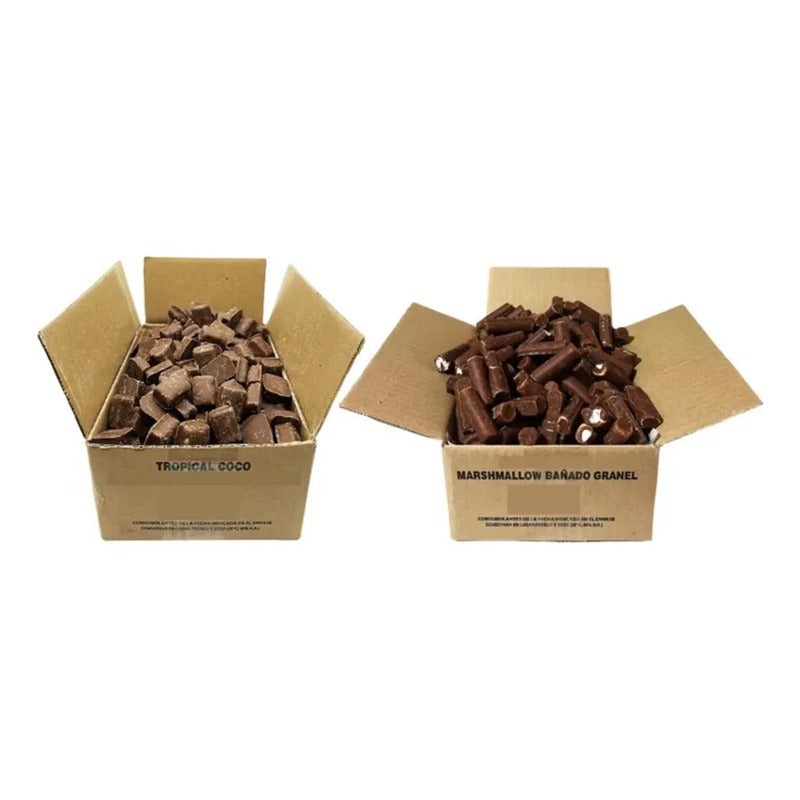 Pack Tropical Coco + Marshmallow Bañado De Arcor