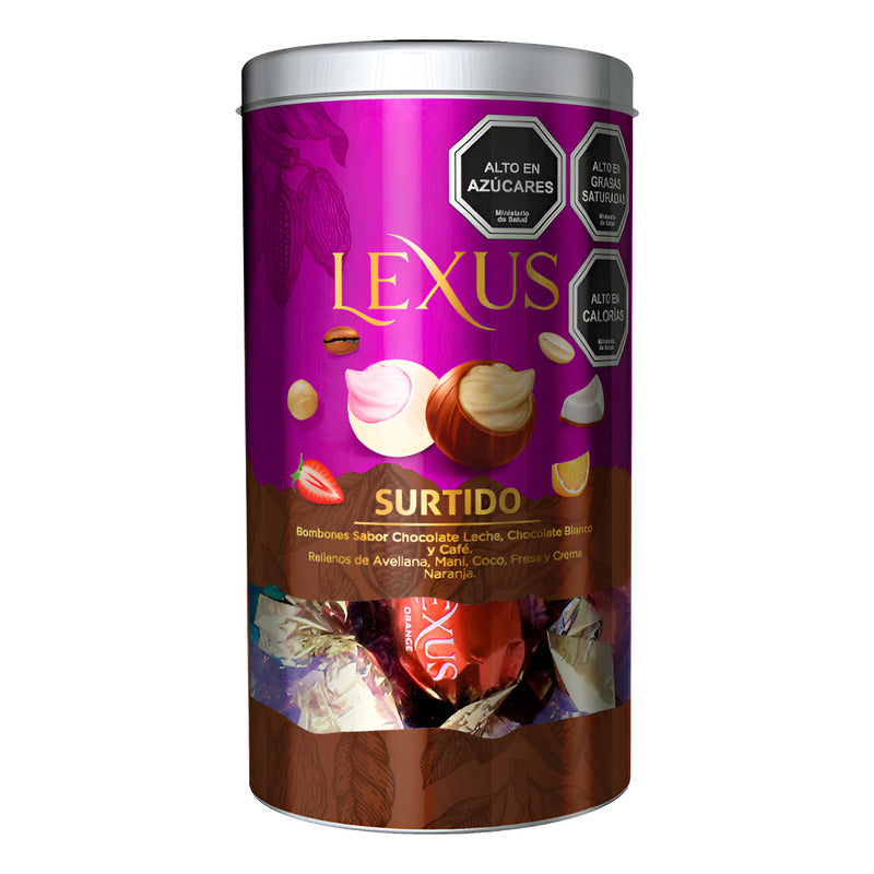 Bombones Lexus - Chocolate Relleno Sabores Surtidos (180 Gr)