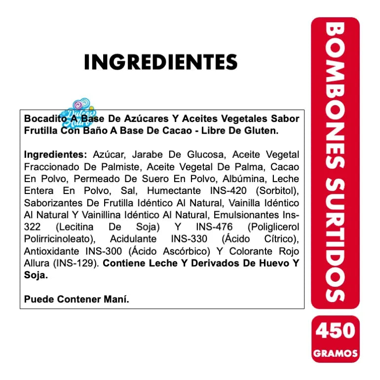 Bombones De Chocolate Sin Gluten Bel Sabores Surtidos