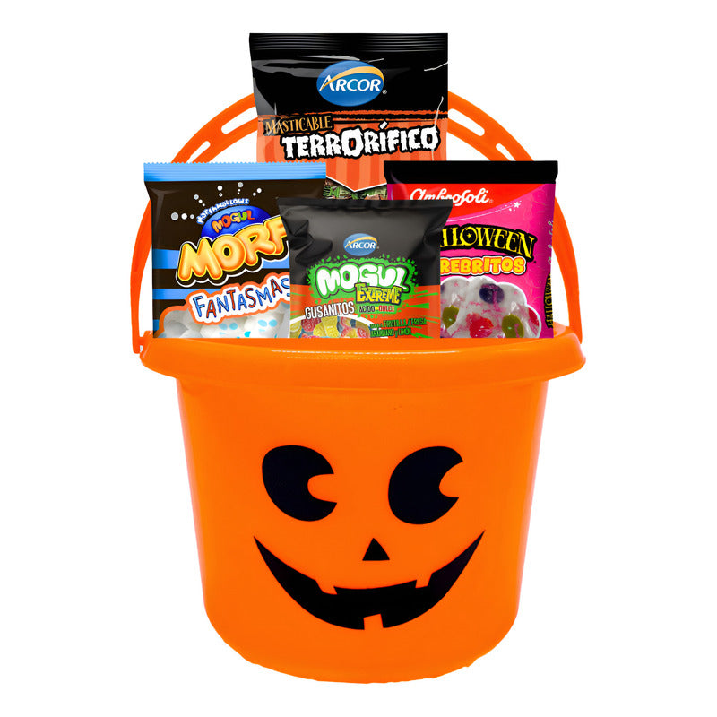 Pack Calabaza Mas Dulces Halloween Especial Para Regalo