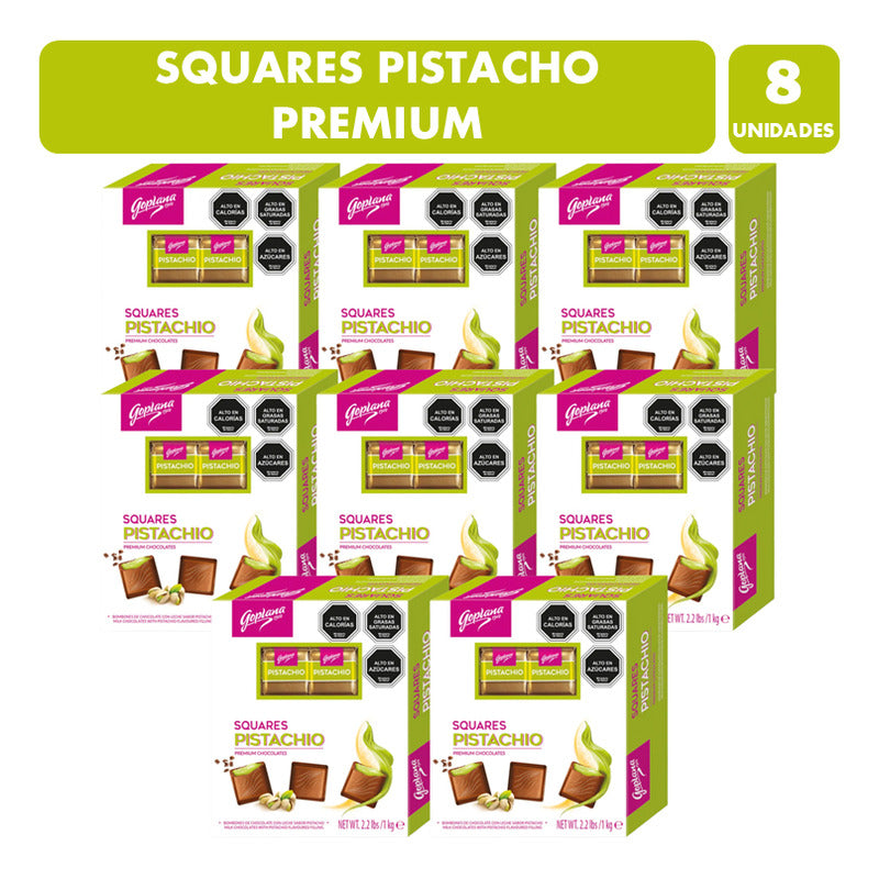 Chocolate Bombónes Premium Goplana Pistacho (pack 8 Un)