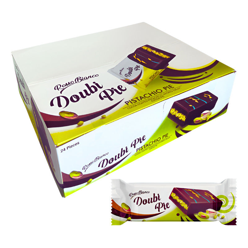 Chocolate Viral Sabor Pistacho - Barrita Viral (caja 24 Uni)