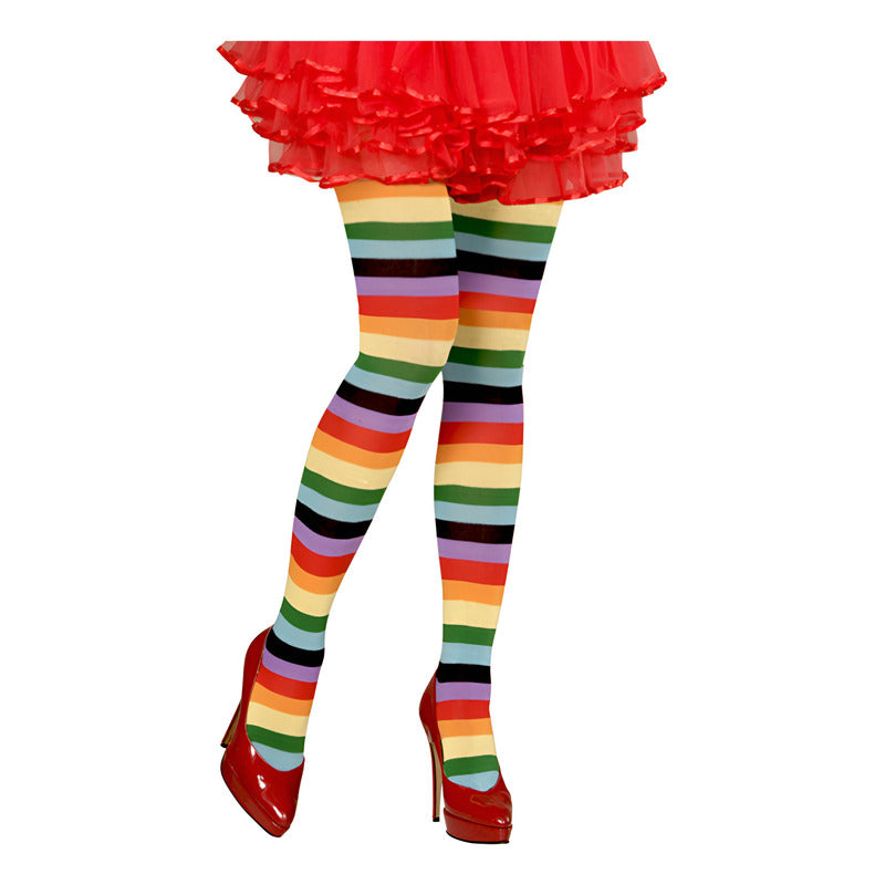 Calcetas Largas Pantys Diseño Para Cosplay, Disfraz Elección Arcoíris Standar