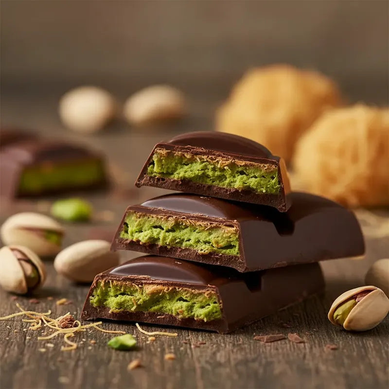 Chocolate Dubai De Costa - Sabor Pistacho Y Kadayif (100g)