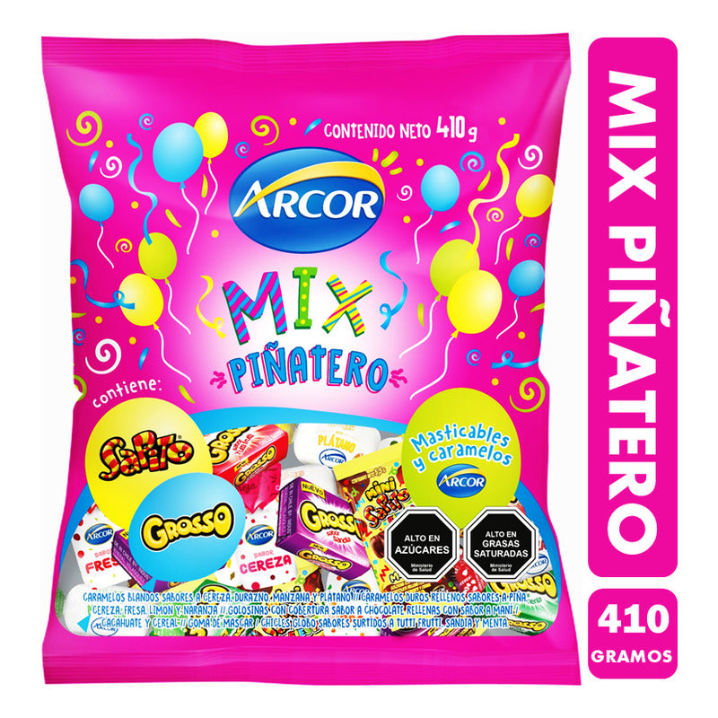 Mix Piñatero - Dulces Clásicos De Infancia - Bolsa De 410 Gr