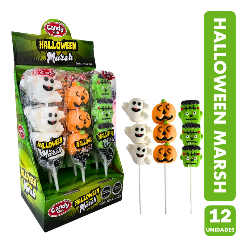 Dulces Para Halloween -gomitas Con Formas Terroríficas (12u)