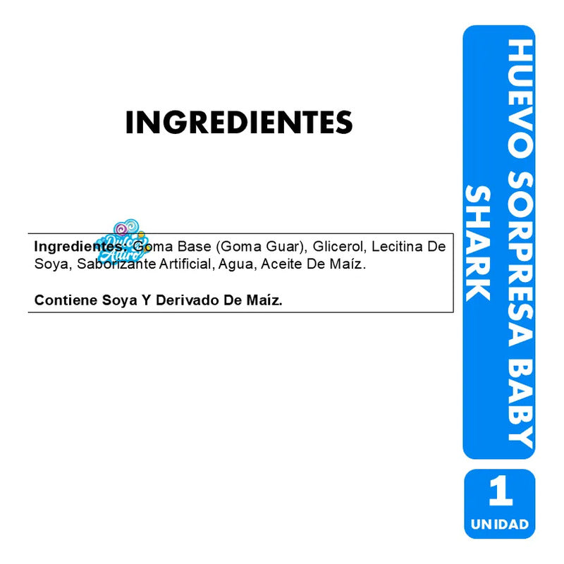 Huevo Para Pascua De Baby Shark Regalos Sorpresa (unitario)