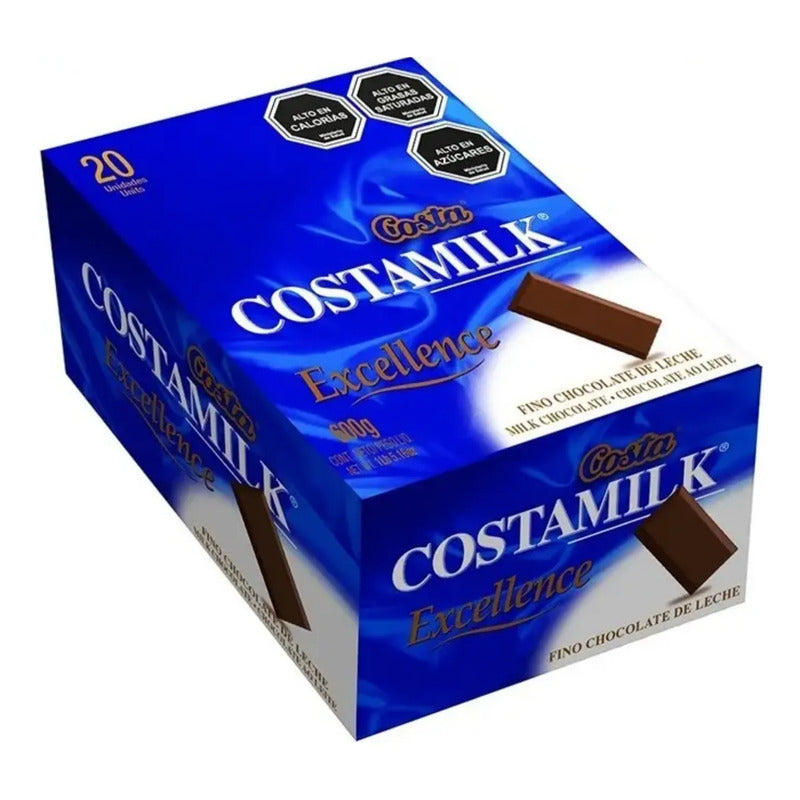 Costamilk Excellence Chocolate Costa (display 20 Unidades)