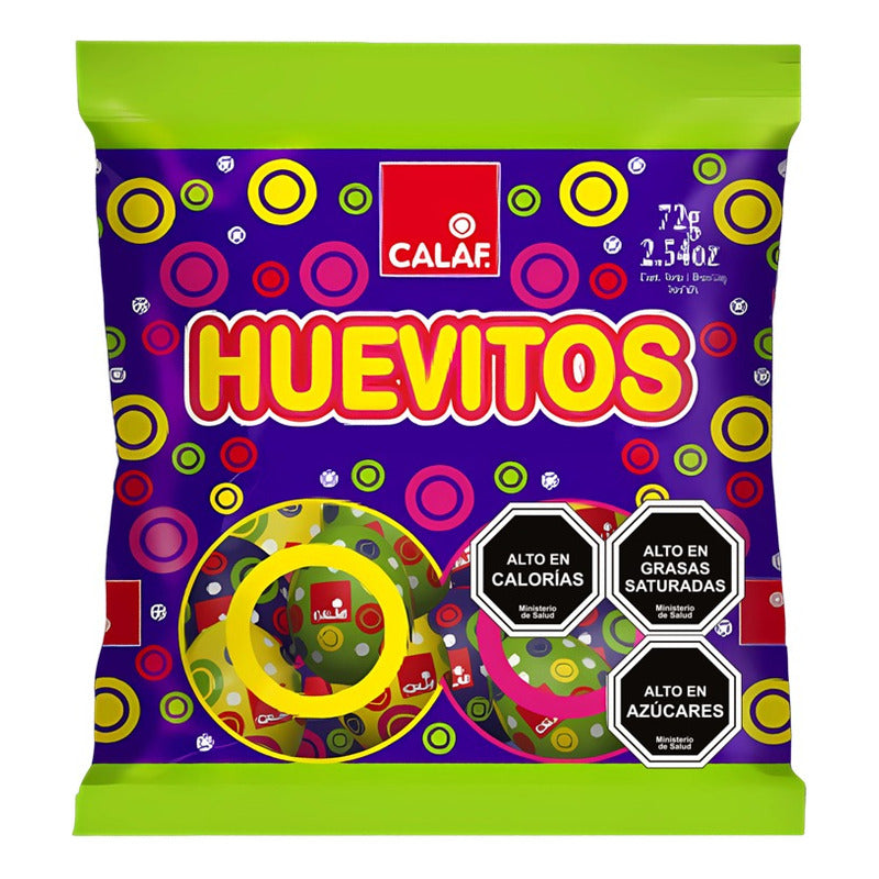 Huevos De Pascua Calaf De Chocolate Macizo (bolsa De 72 Gr)