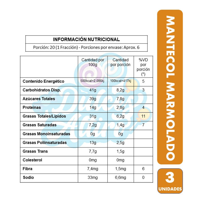 Mantecol Marmolado Con Cacao-sin Tacc (pack Con 3unidades)
