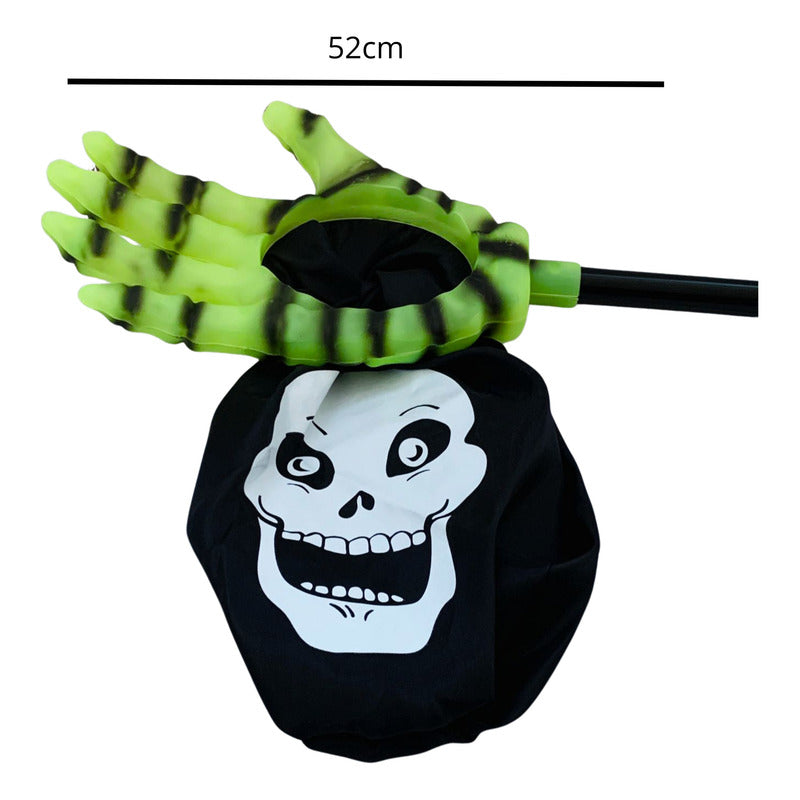 Mano Recoge Dulces O Truco Halloween Esqueleto (52 Cm)