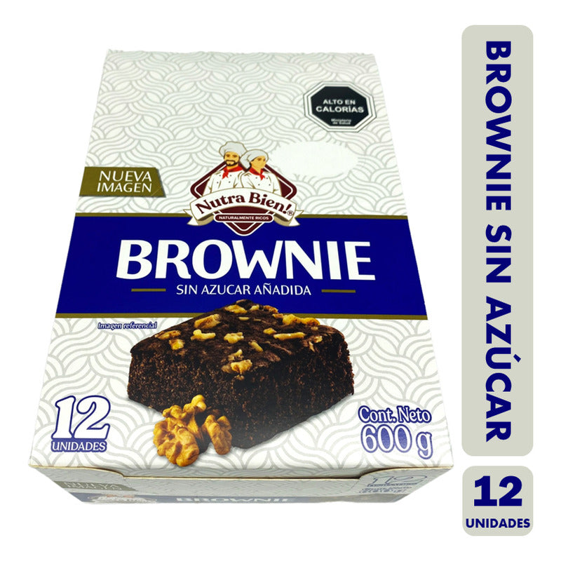 Bizcocho De Chocolate Sin Azúcar- Nutrabien(caja Con 12 U)