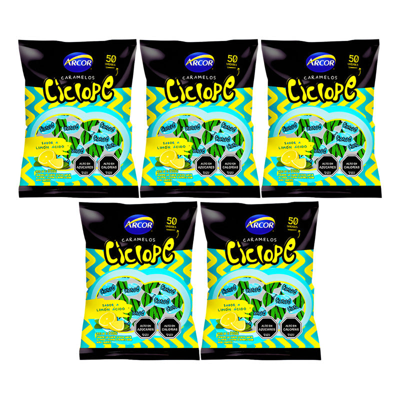 Dulces Para Halloween - Caramelos Cíclope (pack 5 Unidades)