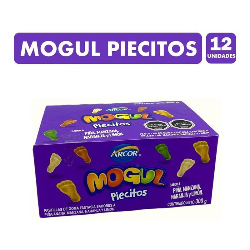 Gomitas Caja Gomitas Arcor Mogul Piecitos (caja Con 12 Un)