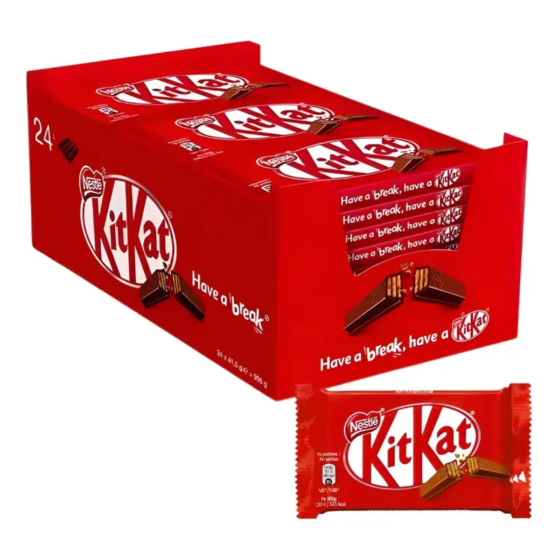 Kit Kat Original - Oblea Bañada En Chocolate (display 24u)