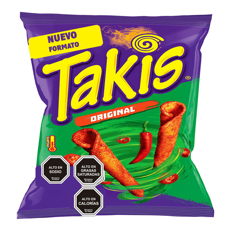 Takis Sabor Original - Snack Picante (pack Con 3 Un De 113g)