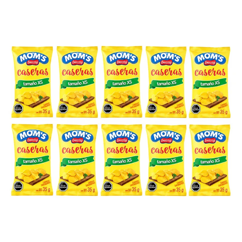 Papas Fritas Mom`s Evercrisp Tamaño Xs (pack 10 Unidades)