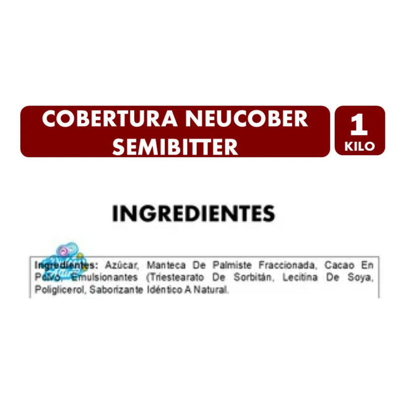 Cobertura De Chocolate Semibitter - Neucober Vegano