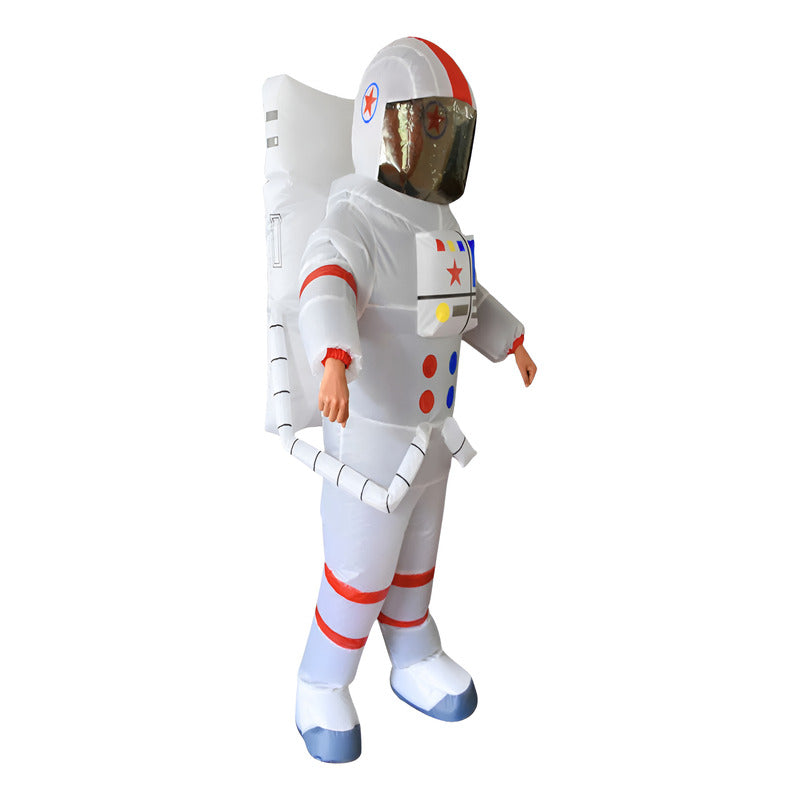 Disfraz Astronauta Inflable Infantil Blanco 120 - 150 Cm 120 - 150cm