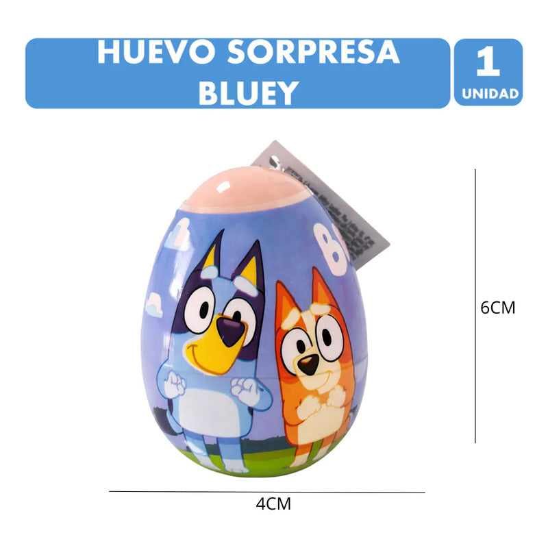 Huevo Sorpresa Bluey - De Brickell Candy Con Caramelos