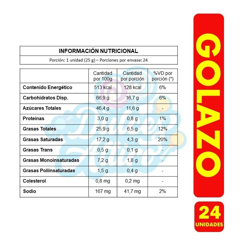 Golazo X20 (caja De 20 Golazos)