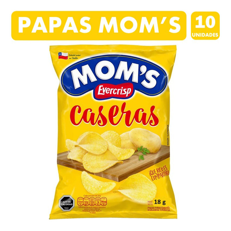 Mom´s Papas Fritas Caseras De Evercrisp (pack Con 10 Uni)