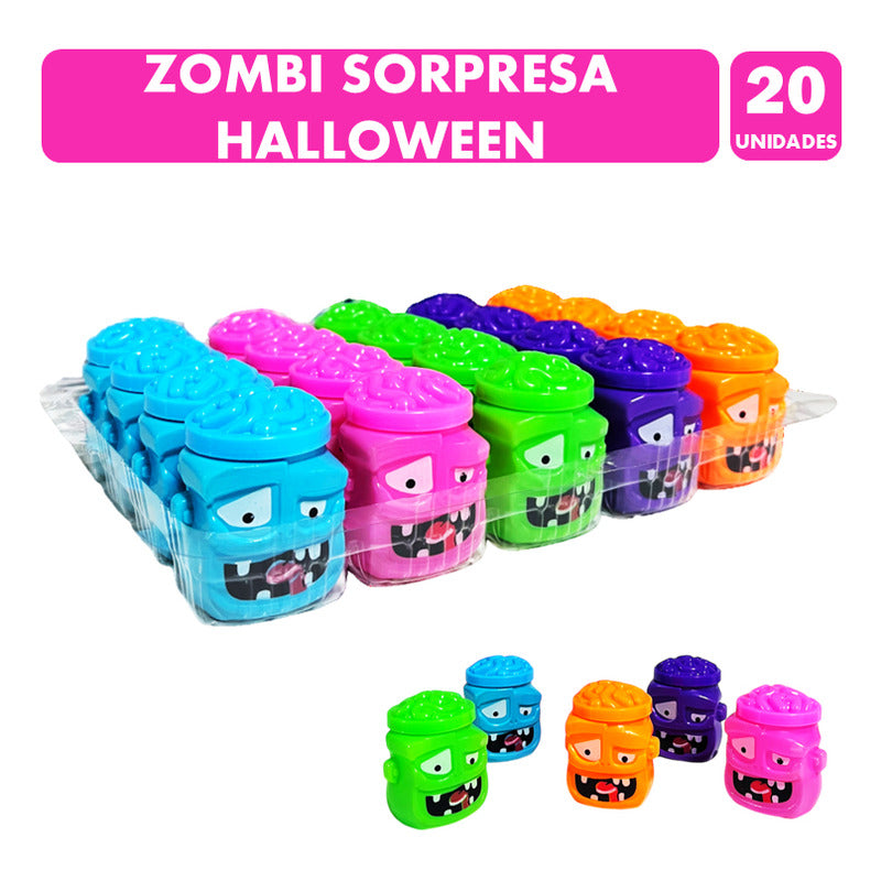 Dulces Halloween - Caramelos Zombi Sorpresa (contiene 20 Un)