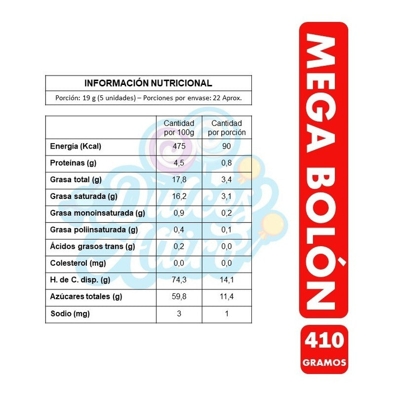 Bolsa De Chocobolon (tipo Cholitos)