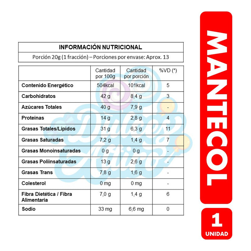 Mantecol Clásico - Dulce Argentino (barra De 250 Gramos)