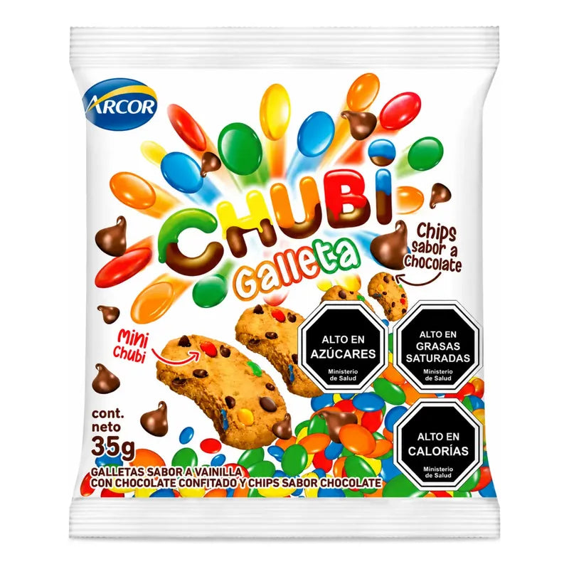 Galletas Chubi De Arcor - Especial Pack Para Colación (10un)