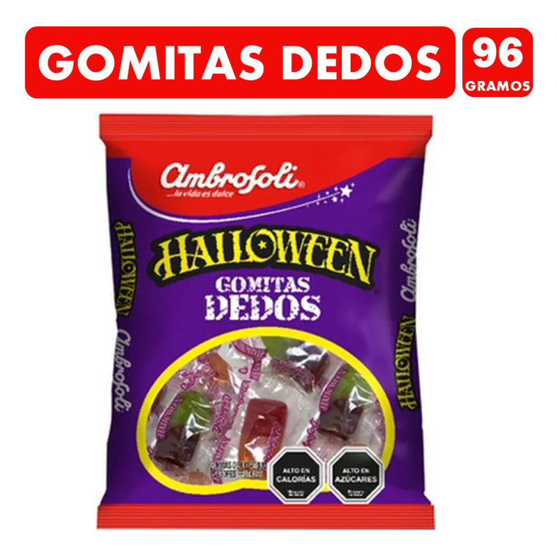 Dulces Halloween - Gomitas En Forma De Dedos (bolsa 96 G)