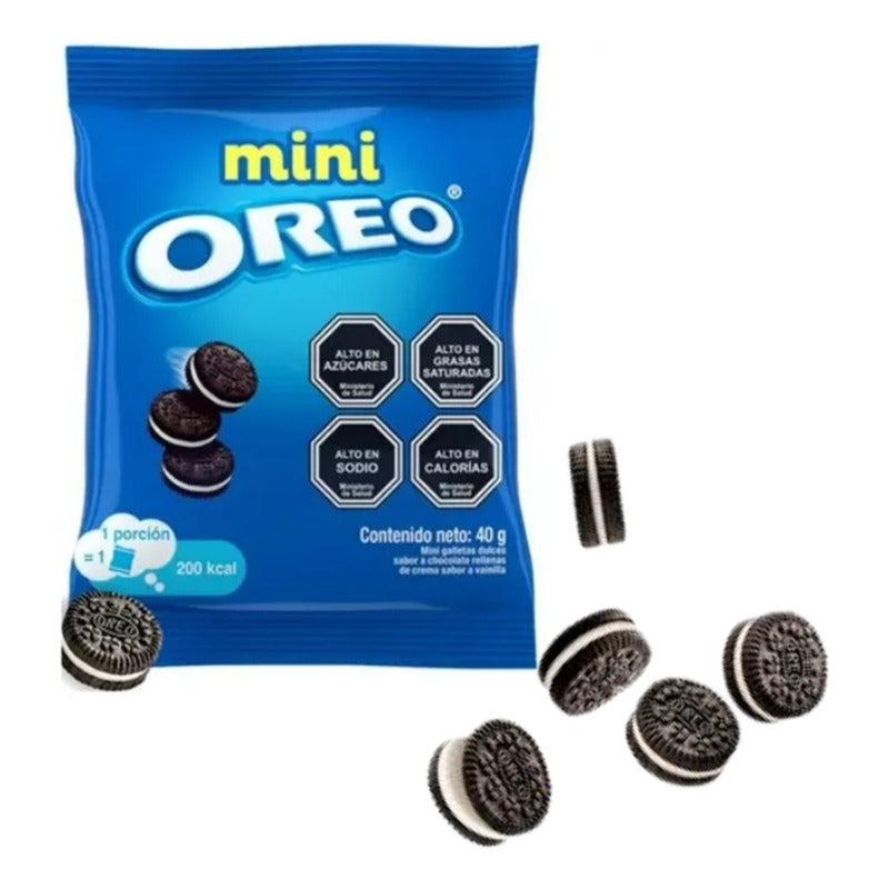 Galletas Mini Oreo, (para Colación) - Pack De 10 Unidades.
