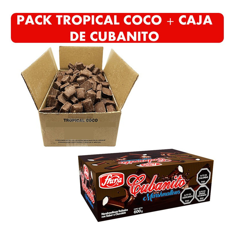 Tropical Coco De Arcor + Cubanitos En Caja Fruna (especial)