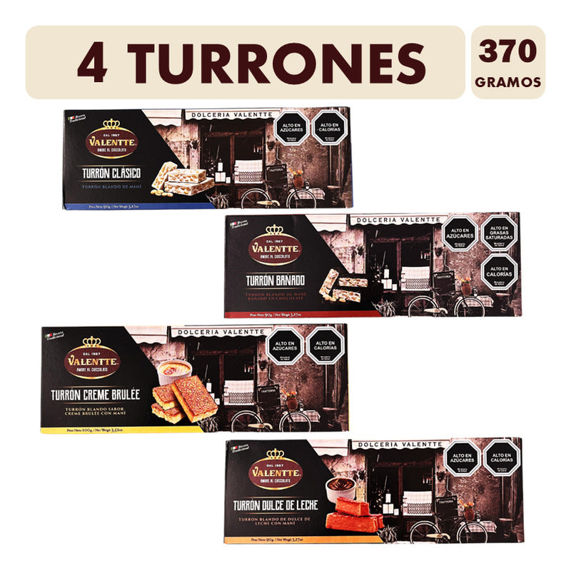 Turrones Surtidos - Especial Para Regalo (caja Con 4 Uni)