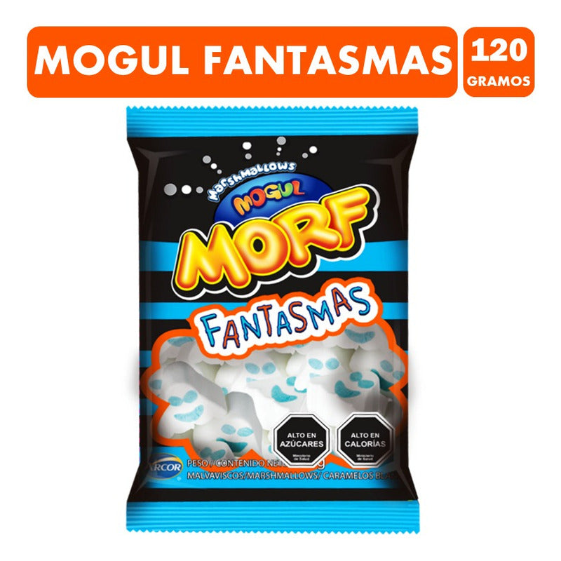 Malvaviscos Halloween Con Figura De Fantasma(bolsa Con 120g)