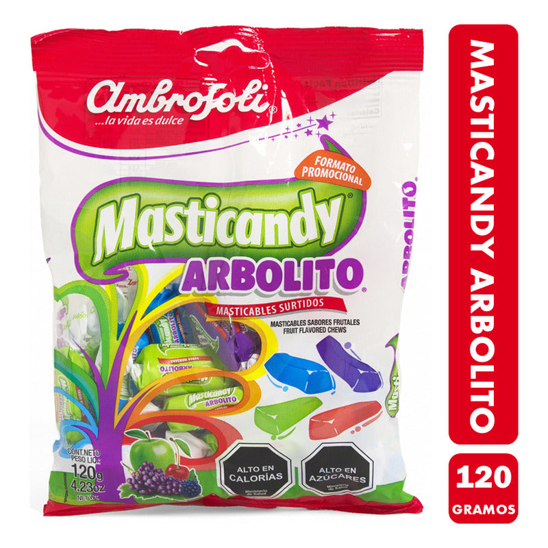 Masticandy Arbolito - Masticables Sabores Frutales (120 Gr)