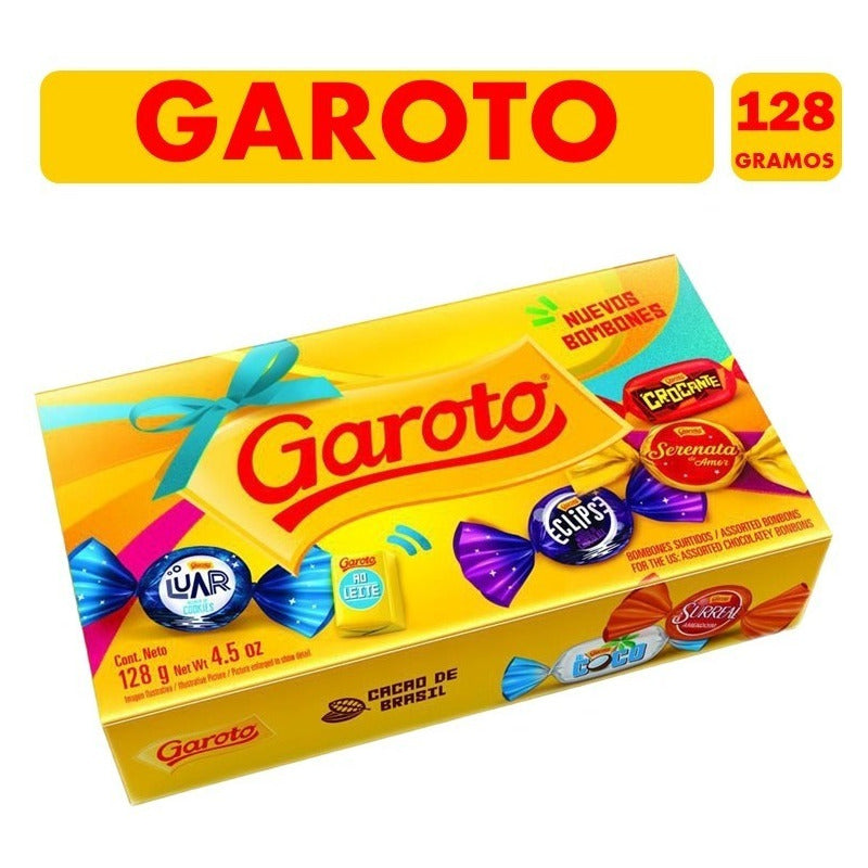 Bombones Garoto - Mix De Bombones (caja De 128 Gramos)