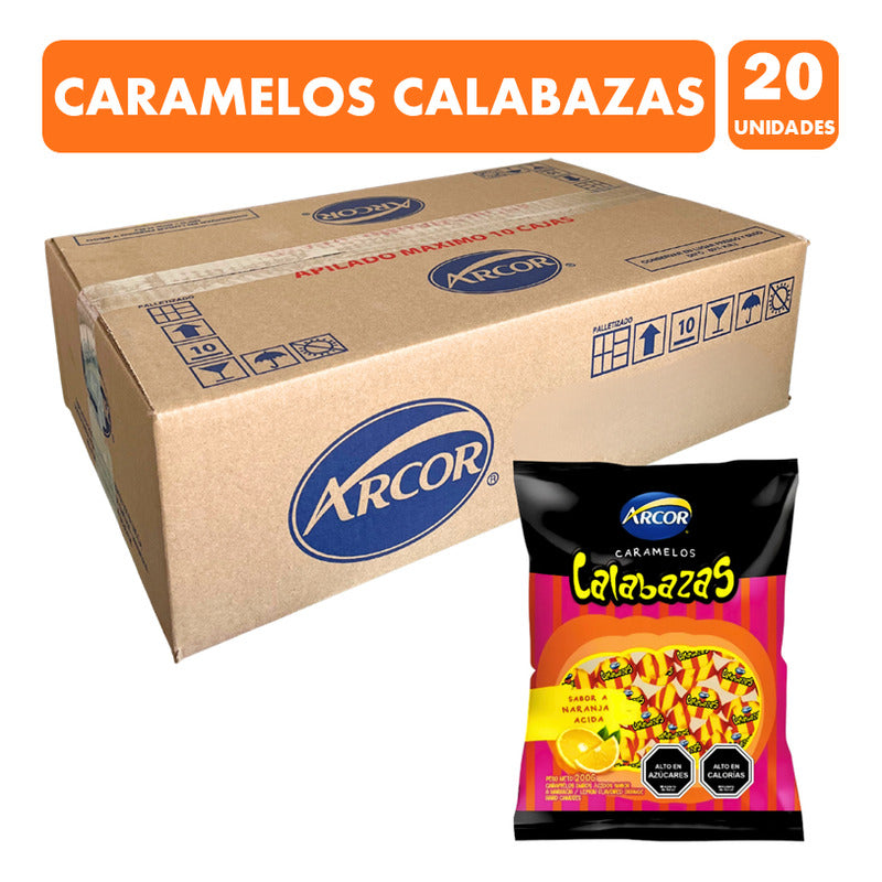 Dulces Para Halloween - Caramelos Calabaza (por Mayor)
